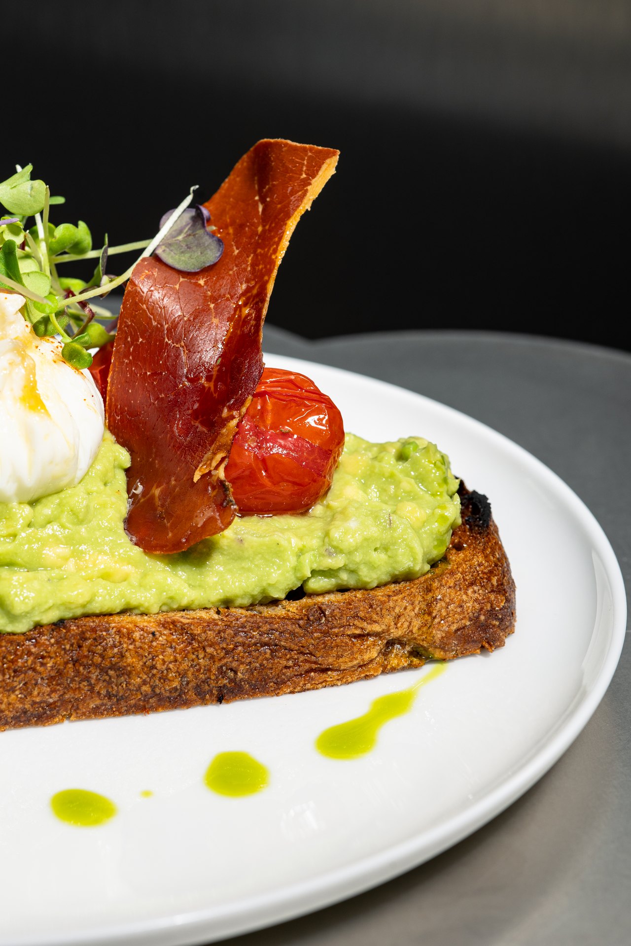 Avocado Toast on Sourdough Bread