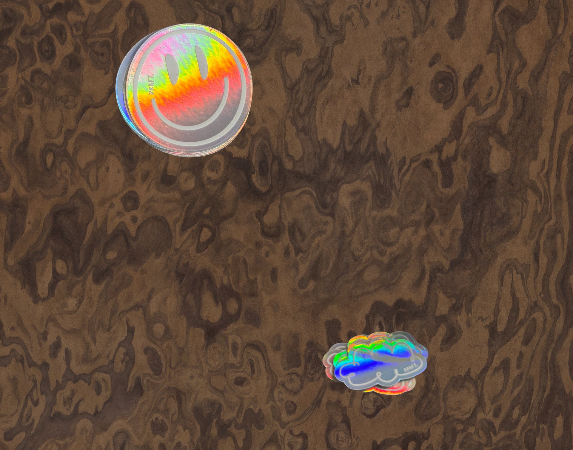 Holographic stickers DRAFT. 